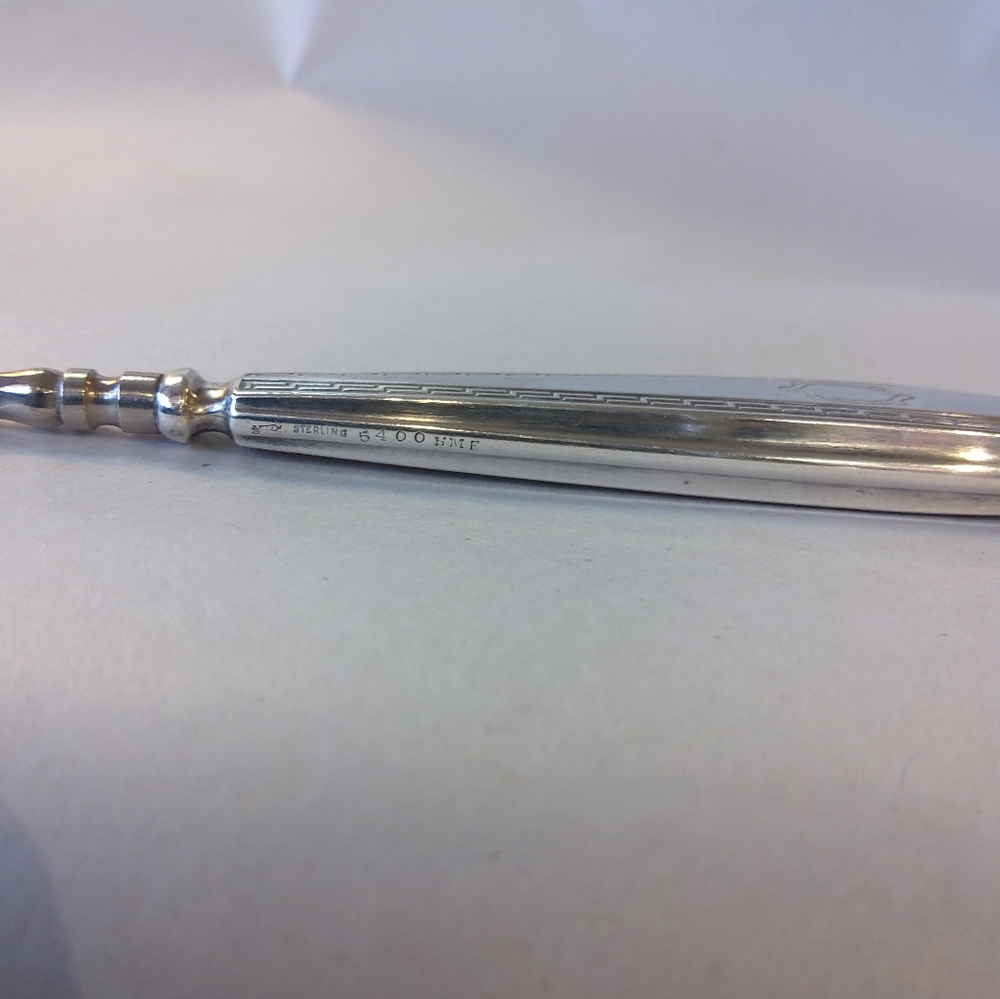 Antique Victorian Sterling Button Hook Steampunk … - image 3